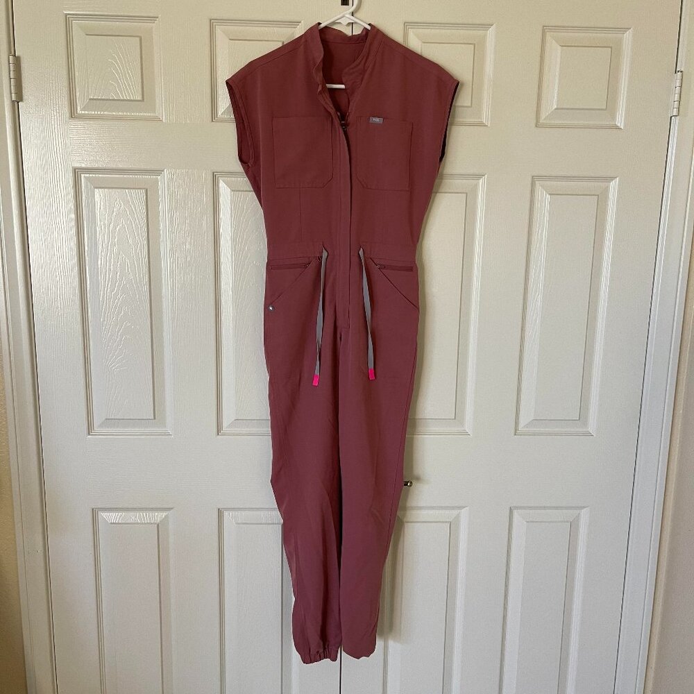 FIGS XXS Mauve Jumpsuit